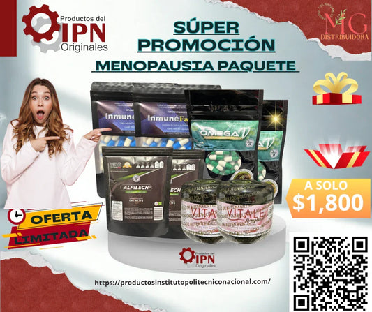 IPN Paquete Menopausia - Productos Originales IPN
