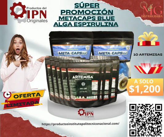 IPN Metacaps Blue Ayuda a reducir niveles de triglicéridos - Productos Originales IPN