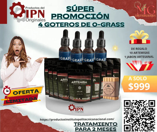 IPN 0-GRASS | Control de peso natural con extractos herbolarios - Productos Originales IPN