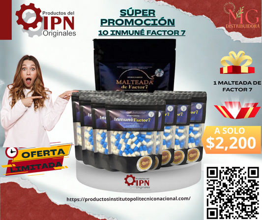 IPN Inmuné Factor 7 + Malteada Factor 7 | Refuerza tu sistema inmune con el original del IPN